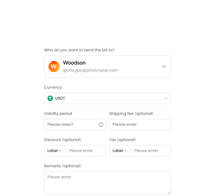 Invoicing